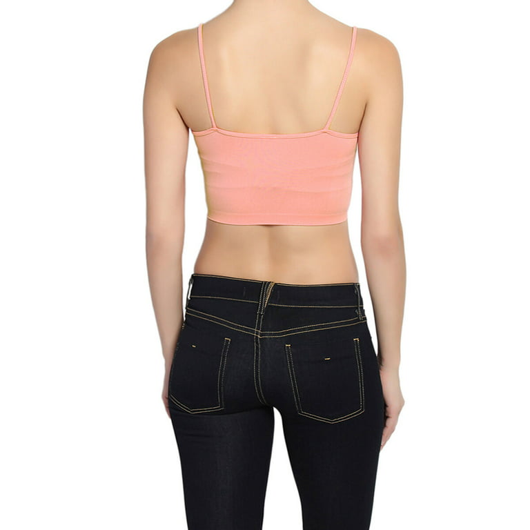 ToBeInStyle Women's Strapless Tube Tops with Built-in Shelf Bra :  : Clothing, Shoes & Accessories