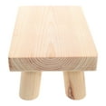 thumbnail image 4 of Portable Wooden Step Stool For Kids Wooden Step Stool For Toilet Step Stool Toddler Shoes Changing Stool Step Stool Wooden, 4 of 8