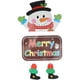thumbnail image 2 of Christmas Wall Sign, Christmas Door Sign Decorative Portable Exquisite Snowman Pattern  For Corridor For Holiday For Fireplace ANGGREK Christmas Hanging Sign, 2 of 8
