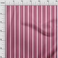 thumbnail image 3 of oneOone Rayon Magenta Fabric Stripes Sewing Fabric By The Yard Printed Diy Clothing Sewing Supplies 56 Inch Wide, 3 of 4