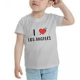 thumbnail image 3 of I Love Los Angeles Funny Toddler T-Shirts for Boys Girls (Gray, 3T), 3 of 5