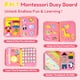 thumbnail image 3 of Busy Board Book Qizfun Dinosaur Montessori, juguete de 1 a 4 años, 3 of 7