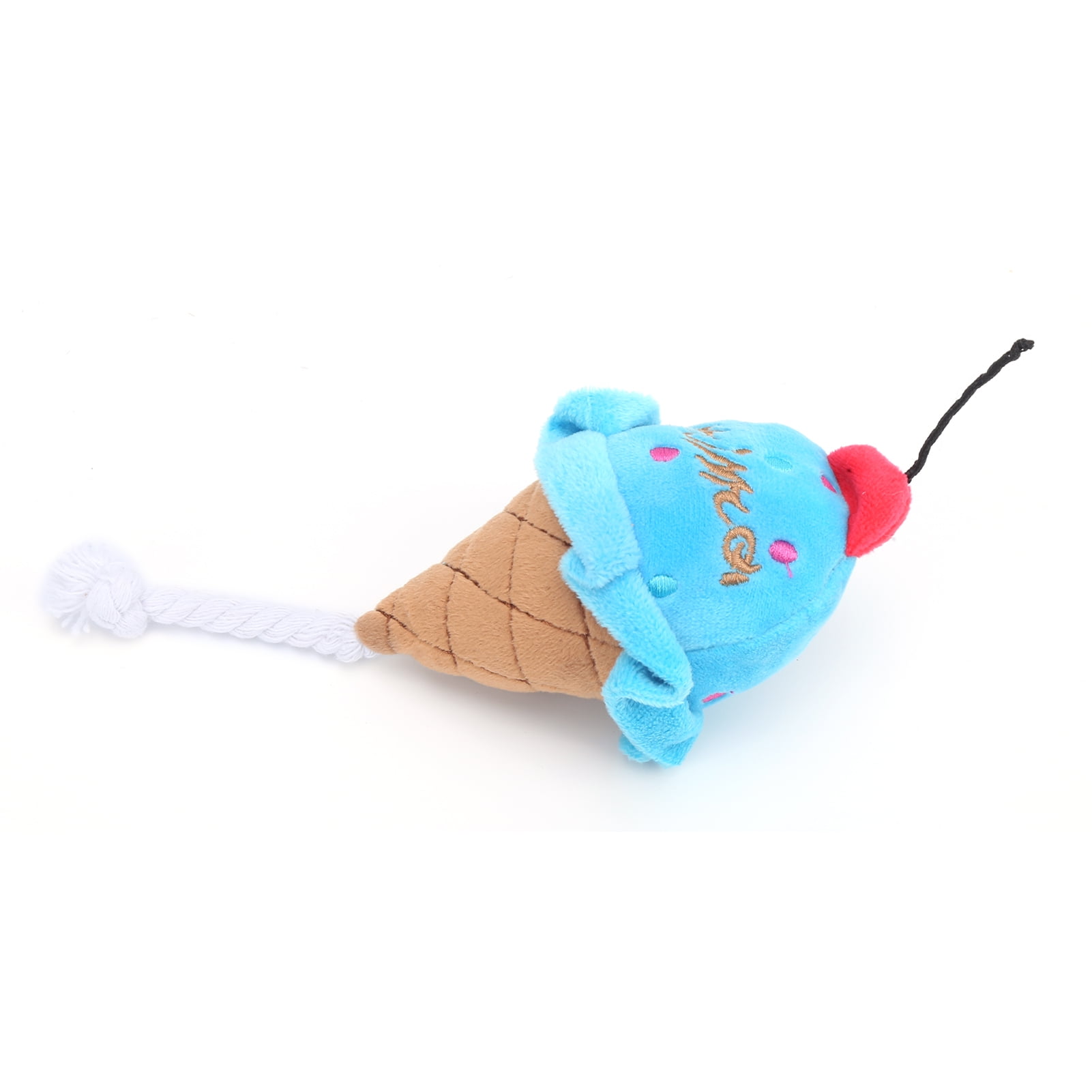 Feoflen Ice Cream Plush Toy,Pet Ice Cream Plush Toys Soft Stuffed Plush