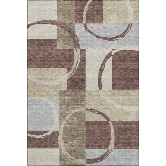 Dalyn Rugs Premium Machine Washable Mayfield AMF943 Brown 9' x 12' Rug