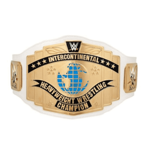 WWE White Intercontinental Championship Replica Title Belt - Adult Size