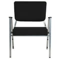 thumbnail image 6 of Flash Furniture HERCULES Series 1000 lb. Rated Black Antimicrobial Fabric Bariatric Medical Reception Arm Chair with 3/4 Panel Back, 6 of 6
