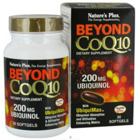 UPC 097467495647 product image for Beyond CoQ10 Ubiquinol 200 mg By Nature's Plus - 30 Softgels | upcitemdb.com