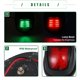 thumbnail image 5 of Ofertas Únicas 1 Juego de Luces de Navegación LED Universales para Interiores de Barcos, Luces de Barco de Proa y Popa para Barcos de Bass en Rojo, Verde y Negro, 5 of 7