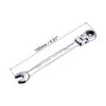 thumbnail image 2 of Unique Bargains 11/32' Flex-Head Ratcheting Combination Wrench SAE 72 Teeth 12 Point Ratchet Box Ended Spanner Tools, 2 of 5