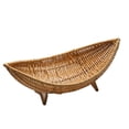 thumbnail image 1 of Rattan Fruit Bowl Tray for Coffee Table Woven Sundries Basket Rattan Fruit Tray, 1 of 7
