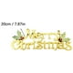 thumbnail image 3 of Gibobby Navidad signo ventana colgante Navidad texto decoración colgante(I), 3 of 3