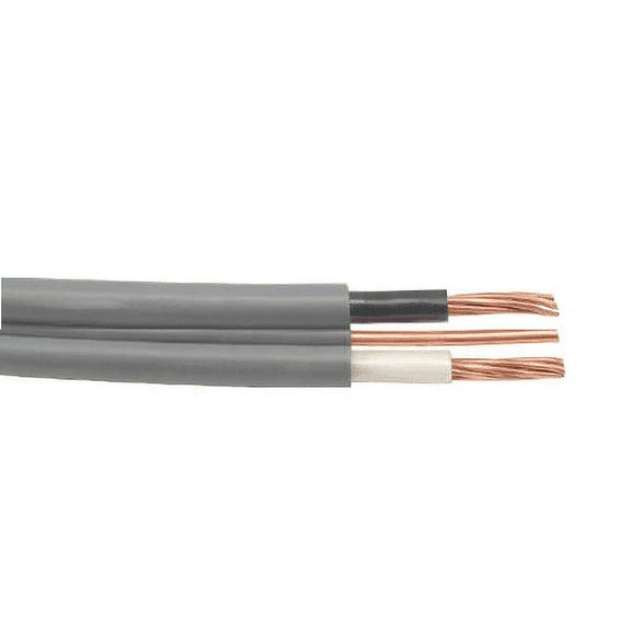 500' 10/2 UF-B Wire Copper Underground Feeder Cable With Ground Gray 600V