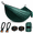 Dark Green-275x140cm, variant on Travel Camping Hammock Light Green/Dark Green 275x140cm