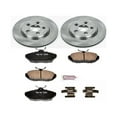 thumbnail image 3 of Power Stop Rear Stock Replacement Brake Pad and Rotor Kit KOE1360, 3 of 8