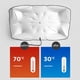 thumbnail image 4 of Sombrilla Plegable Para Parabrisas De Coche Para La Mayoría De Vehículos SUV Verano Pequeño+Sombrilla Plegable Para Parabrisas De Coche Para La Mayoría De Vehículos SUV Verano Grande Baoblaze none, 4 of 8