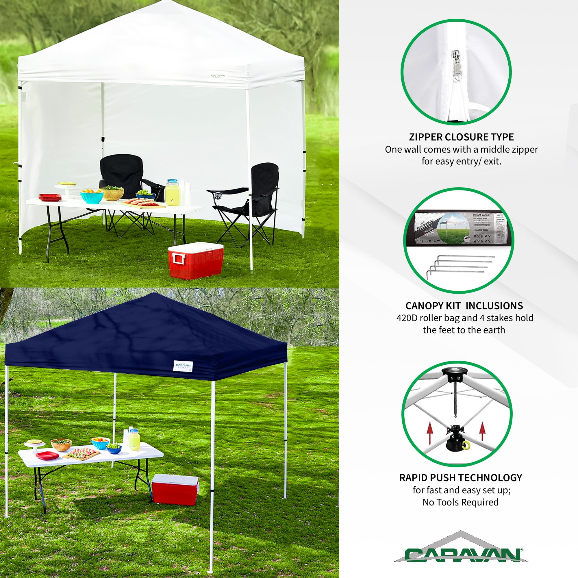 テント・タープ StoreY. Caravan Canopy M-Series Sidewalls & M