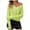 Yellow, variant on QIPOPIQ Womens Sweaters Clearance Pullover Sweaters Fashion Casual Color Long Sleeve V-Neck Sweater Knitwear Beige S