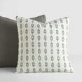 thumbnail image 6 of 2-Pack Decor Throw Pillows Seed Stitch Knit with Cotton Patterns in Folk Leaves by Comfort Canopy, 6 of 11