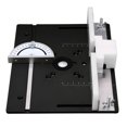 thumbnail image 1 of Router Lift Kit, Aluminum Alloy Router Table Insert Plate For Woodworking, Router Drilling Insert Mounting Plate With Insert Rings, For Router Table Saw, 1 of 8