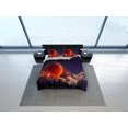 thumbnail image 4 of Luna Roja Juego de Funda Nórdica Galaxy Bedding, Space Bedding Set Full, Funda Nórdica, 4 of 4