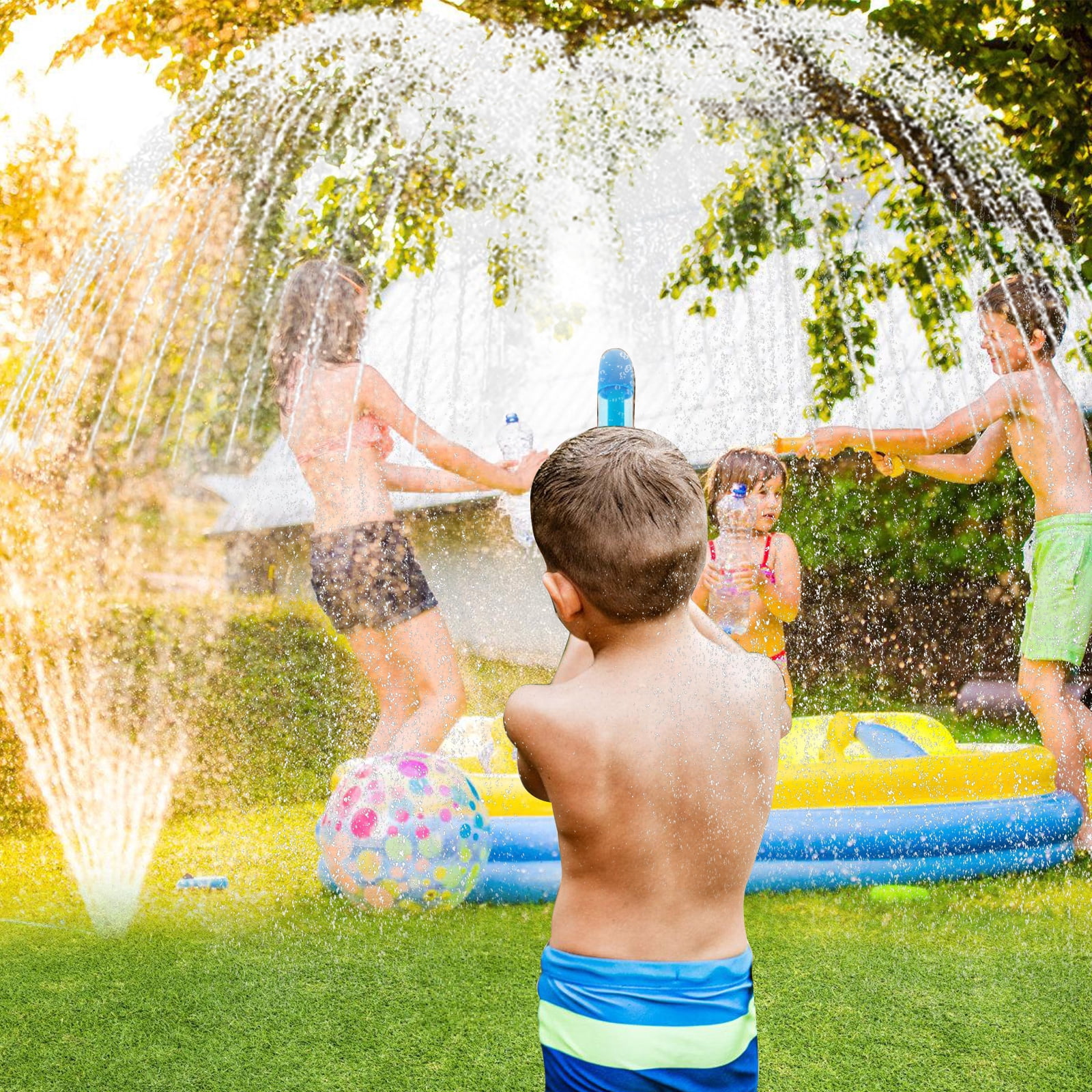 Fireworker Effects Water Squirting Toy for Teens Adult Water Fighting Game Water Guns for Outdoor Water Pool Activity