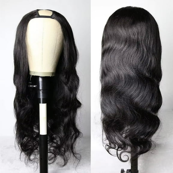 V Part Wigs For Black Woman Human Hair Human Hair Wigs Body Wave Wig Upgrade U Part Wigs 30inch 250 Density 10A