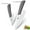 Green, variant on Ceramic Knife Set of Kitchen 6-inch Chef Knife + 3-inch Paring Knifewith Sheath Soft-Grip Handle Vegetable Fruit Slicing Rustproof