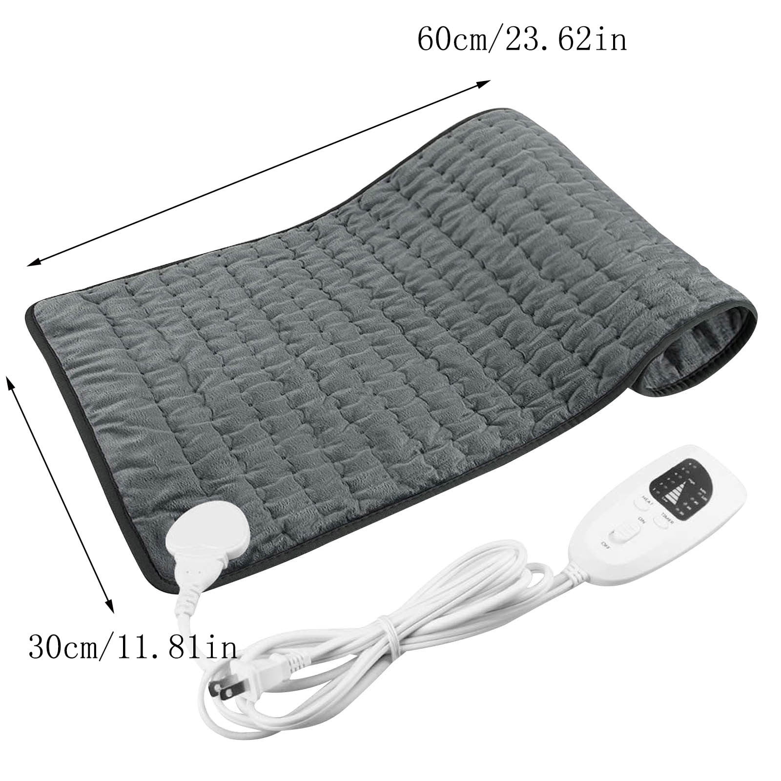 Uscallm Usb Heating Shawl Pad, Electric Heating Pad 6 Temperature Settings, Portable Heating Pad for Back Pain Relief, Fast Heating Pad Electric Blanket, Large Heating Pad for Home Office Use