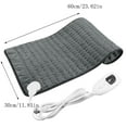 ESULOMP Heated Blanket, 24"x12" 60x30cm Heating Pad Heating Pad Heating