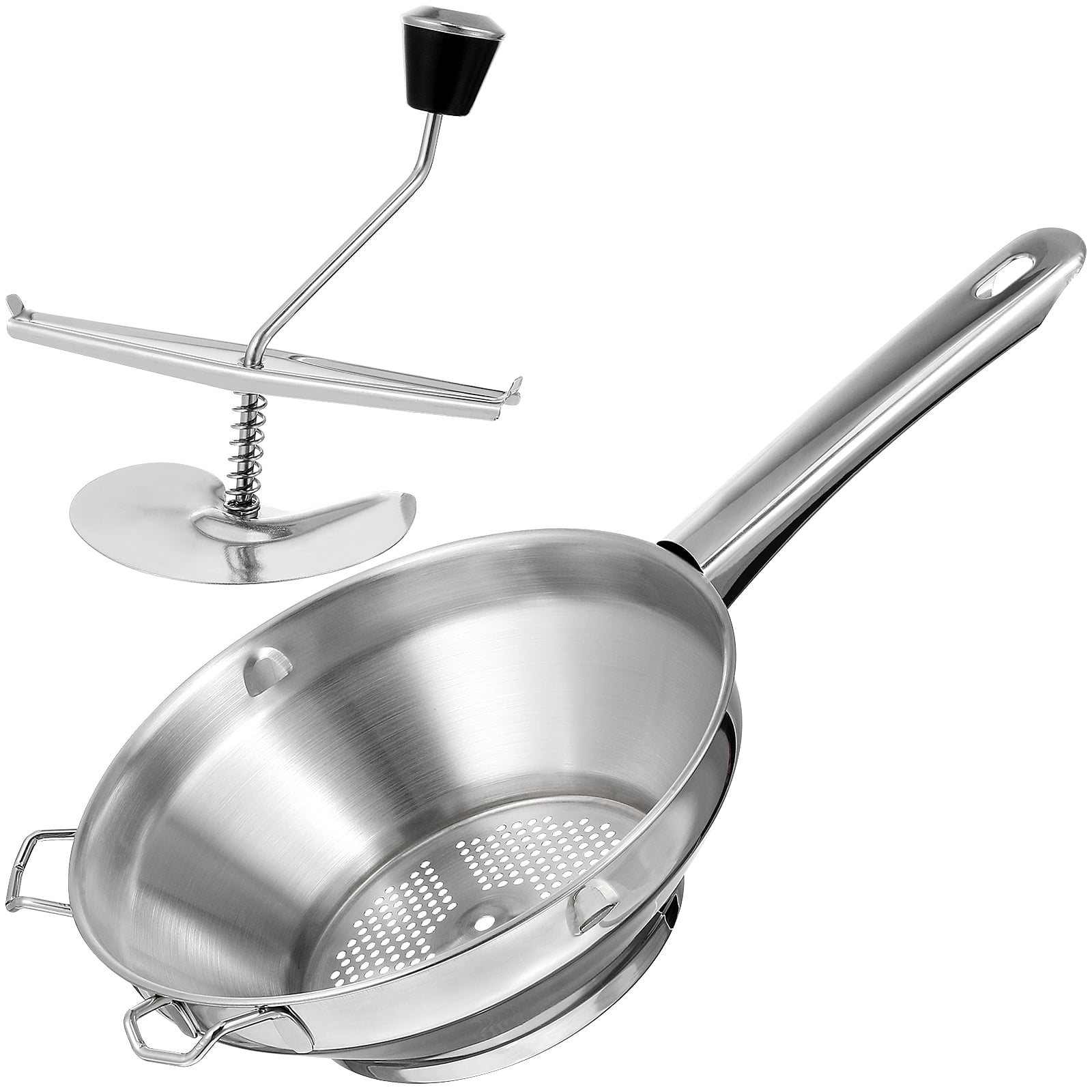 Mirro 50024 Foley Strainer, 2-Quart Stainless-Steel Food Mill