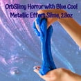 thumbnail image 2 of OrbSlimy Horror with Blue Cool Metallic Effect, 2.8oz Premium with Ugly Insects Attached Non-Stick Sensory Toy Christmas Halloween Party Decor Gift Stocking Stuffer and Bonus Snoep in Beperkte Oplage, 2 of 7