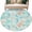 Teal Green, variant on Round Rugs 3Ft, Teal Red Seahorse Coastal Round Area Rug Washable Indoor Throw Carpet, Vintage Nautical Beach Coral Starfish Small Non Slip Circle Rug for Bedroom Living Room Home Decor Aesthetic