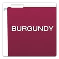 thumbnail image 3 of Pendaflex Essentials Colored Hanging Folders 1/5 Tab Letter Burgundy 25/Box 81613, 3 of 8