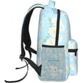 thumbnail image 4 of Cinnamoroll Cute Backpack Cartoon Anime BackpackCinnamoroll Backpack 15.8 inch Cinnamoroll Bag Backpack Bookbag Gift (Blue 4), 4 of 7