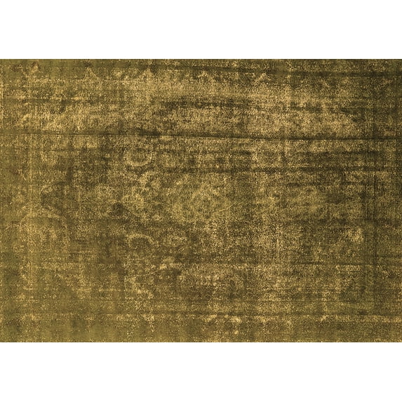Ahgly Company Indoor Rectangle Oriental Brown Industrial Area Rugs, 3' x 5'