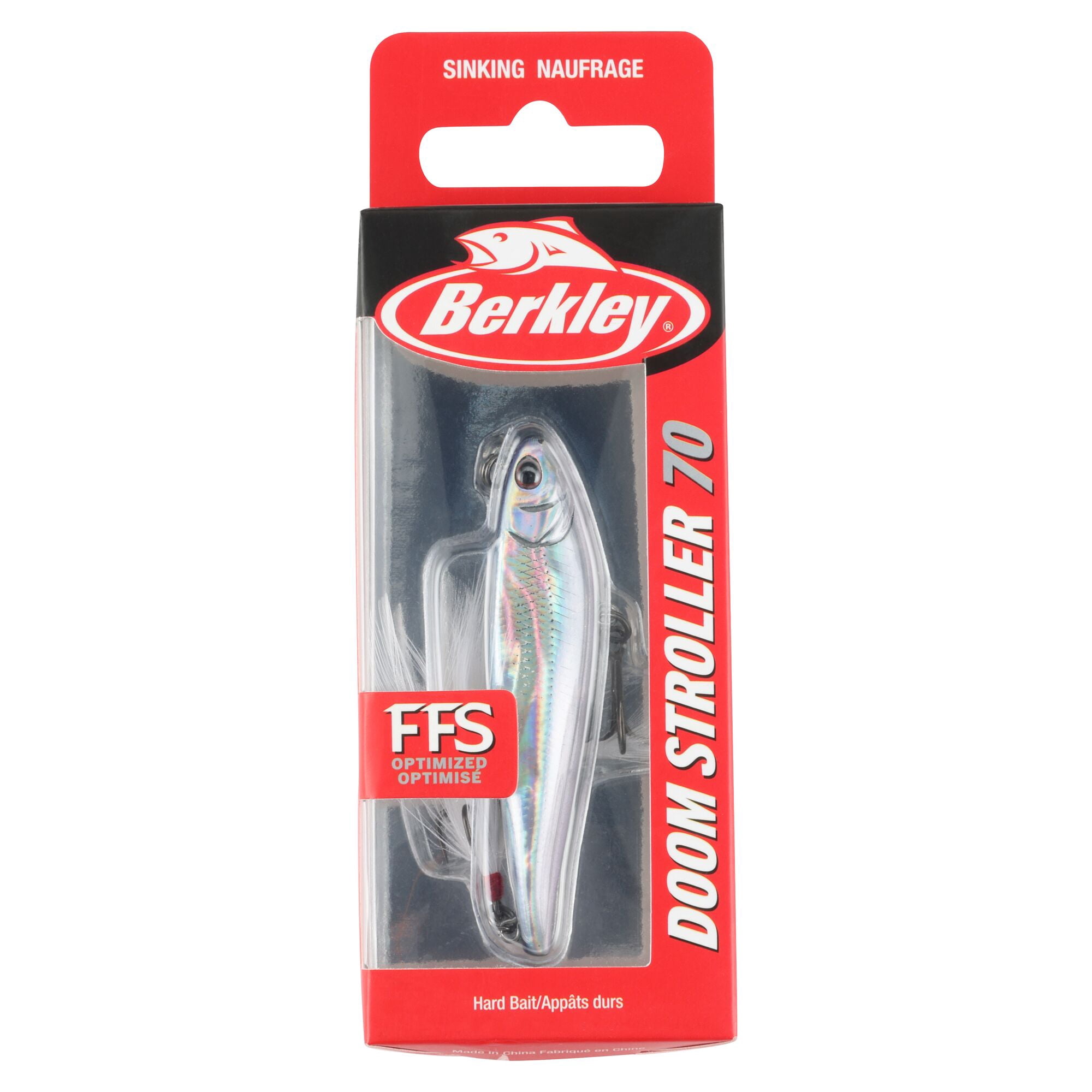 Berkley Doom Stroller Fishing Lure, 2.75 in, Blue Shimmer (1-count)