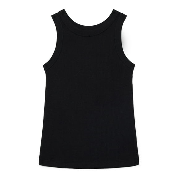 Wonder Nation Girls Kid Tough Ribbed Tank Top, Sizes 4-18 & Plus