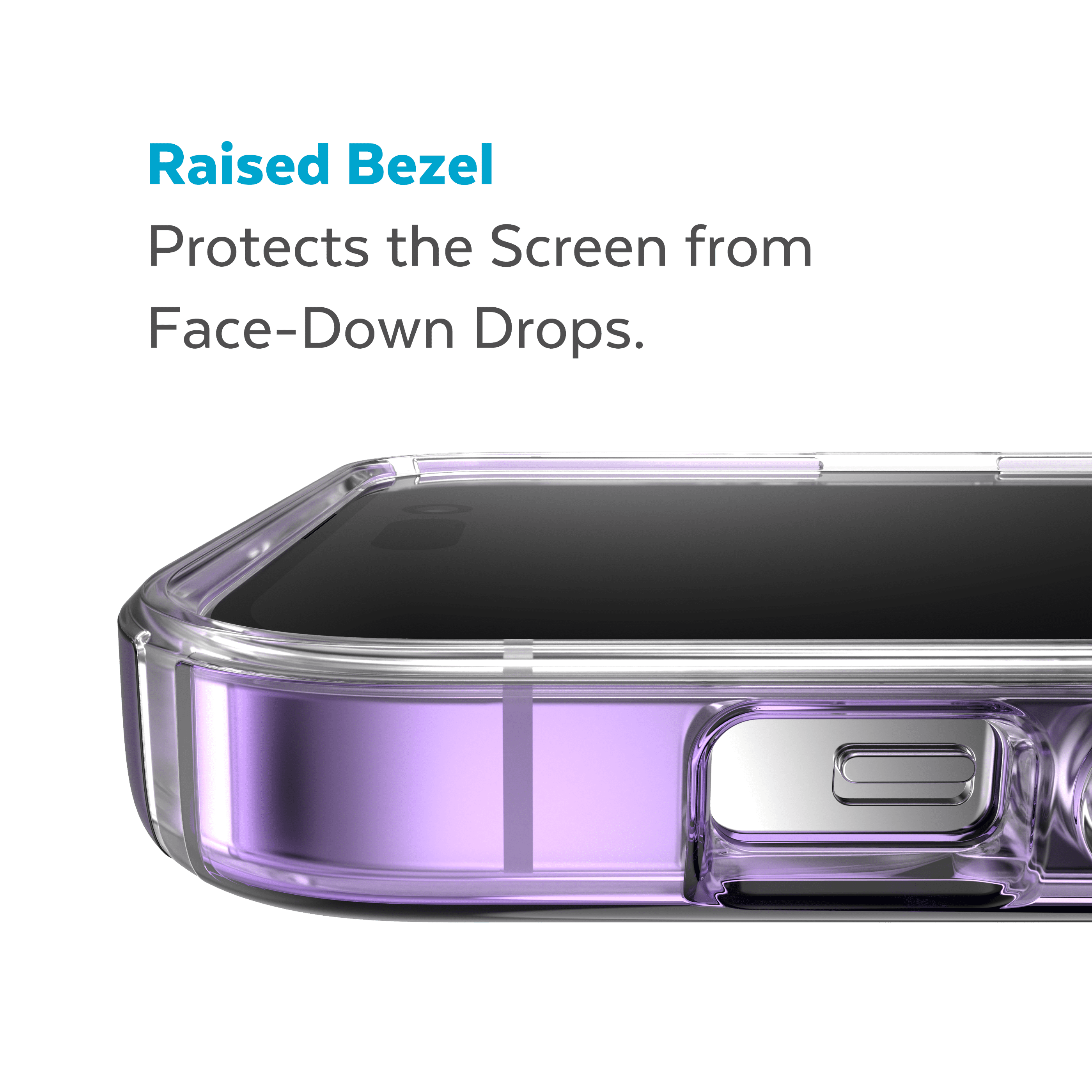 Speck Anti-Scratch Back Cover Cell Phone Case for Apple iPhone 14, Purple