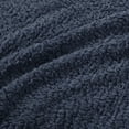 thumbnail image 6 of Woolrich Burlington Berber Blanket, Full/Queen, Navy, 6 of 7