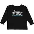 thumbnail image 3 of Inktastic Motorcycle Boys or Girls Long Sleeve Toddler T-Shirt, 3 of 5