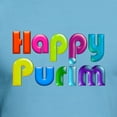 thumbnail image 3 of CafePress - Happy Purim T Shirt - Fitted T-Shirt, Vintage Fit Soft Cotton Tee, 3 of 4