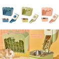 thumbnail image 2 of Hay Feeder for Cage Feeder Hay Dispenser Cage Feeding Set for Small Dispenser, 2 of 8