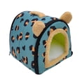 thumbnail image 2 of Cama plegable 2 en 1 Fernando Cama cálida para perros pequeños y cachorros azul 35x29x29cm, 2 of 8