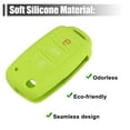 thumbnail image 4 of Unique Bargains 1pcs Silicone Key Fob Cover Fit for Volkswagen Jetta GTI Passat Golf Tiguan Touareg CC Eos Green, 4 of 7