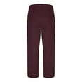 thumbnail image 5 of Jalioing Men's Lounge Trousers Straight Leg Loose Pajama Pants Drawstring Elastic Waist Sleep Long Pants with Pocket, 5 of 7