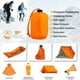 thumbnail image 4 of Saco de dormir de emergencia Quinlirra, 213 x 91 cm, impermeable, térmico, para camping, senderismo, actividades al aire libre y viajes. Manta duradera, ligera y compacta., 4 of 7