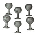 thumbnail image 2 of Zeckos Cast Iron Wine Glass Cabinet Knob Drawer Pulls Set of 6, 2 of 8