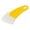Yellow, variant on tasrioml Silicone Spatula Reusable Non-Stick Kitchen Tool with Hanging Hole Lightweight Heat Resistant Food Scraper for Cast Iron Skillet Cleaning