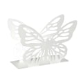 thumbnail image 3 of CoudarTitie Butterfly Napkin Holder Metal Freestanding Tissue Dispenser Stable Base Tabletop white, 3 of 7