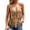Brown, variant on Women's Western Fringe Halter Tops Faux Suede Lace Up Back Crop Vest Blouse V Neck Spaghetti Strap Summer Cami Shirts